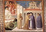 Scenes Canvas Paintings - Scenes from the Life of St Francis (Scene 4, south wall)